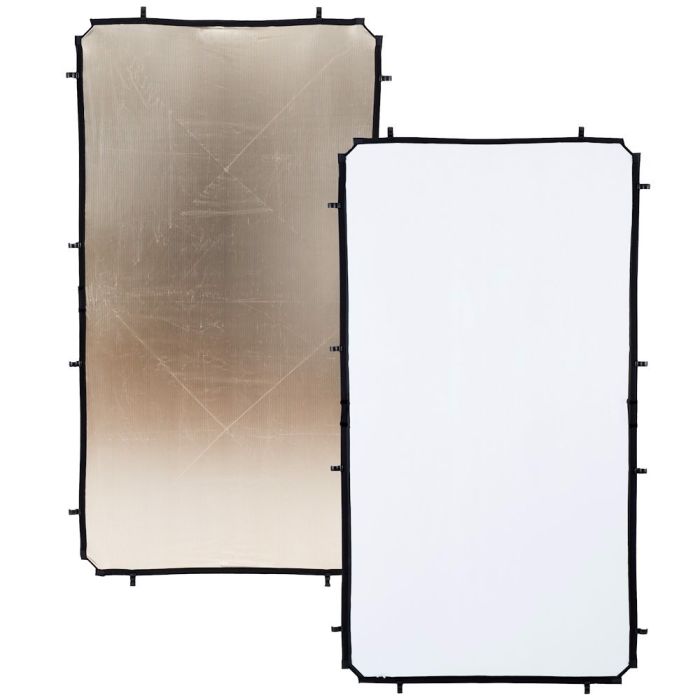 Отражатель Lastolite LL LR81206R Skylite Rapid Cover Medium (1,1х2 м) золотистый/белый без рамы