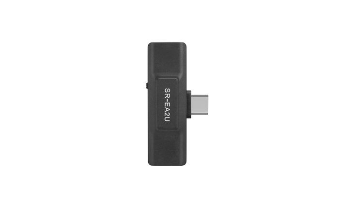 Аудиоинтрефейс Saramonic SR-EA2U USB-С для микрофона и наушников 3,5 мм