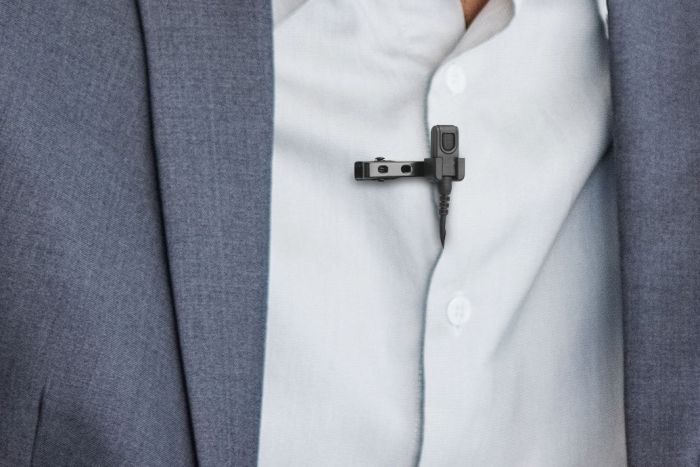 Микрофон петличный Saramonic DK4B 3,5mm TRS для радиосистем Sony