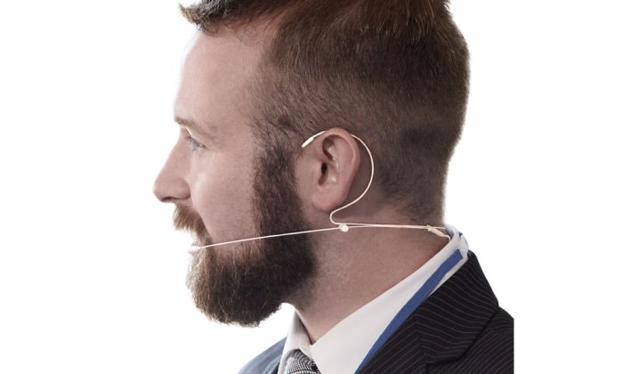 Микрофон-гарнитура Saramonic DK6D Headset Mic TA5F mini XLR 5-PIN для Letrosonics