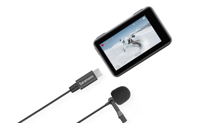 Микрофон петличный Saramonic LavMicro U3-OA для DJI Osmo Action