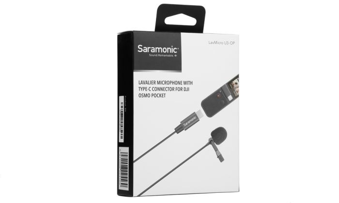 Микрофон петличный Saramonic LavMicro U3-OP для DJI Osmo Pocket