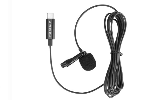 Микрофон петличный Saramonic LavMicro U3B с кабелем 6 м, разъем Type-C