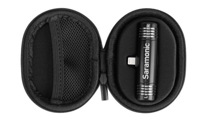 Микрофон Saramonic SPMIC510 DI стерео для смартфонов, разъем Lightning