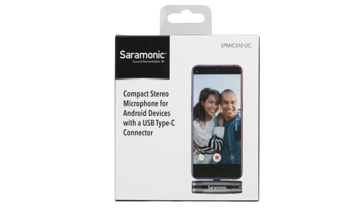 Микрофон Saramonic SPMIC510 UC стерео для смартфонов, разъем Type-C
