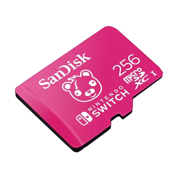 Карта памяти SanDisk Nintendo Switch Fortnite microSDXC 256GB, UHS-I U3, R/W 100/90 МБ/с