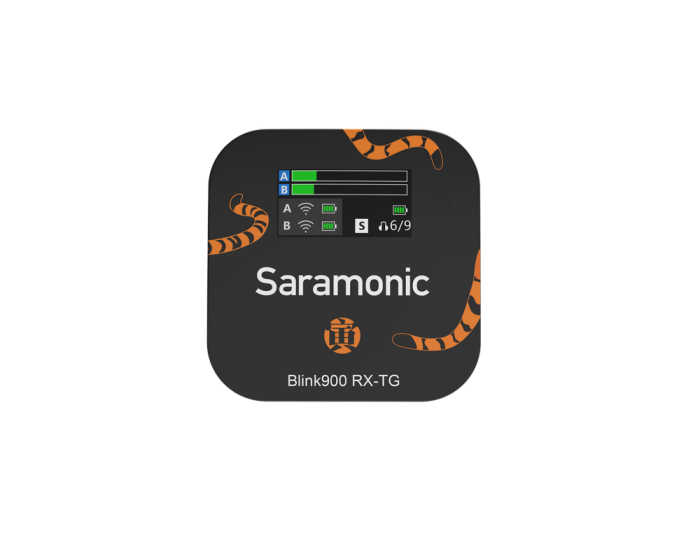 Радиосистема Saramonic Blink900 B2 TG TX+TX+RX приемник + 2 передатчика, разъем 3,5 мм