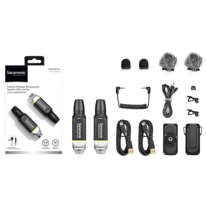 Радиосистема Saramonic Blink800 B1 TX35+RX35, разъем 3,5 мм
