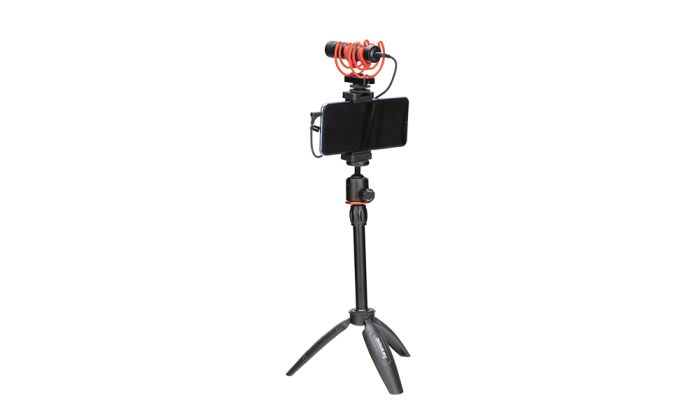 Микрофон накамерный Saramonic Vmic Mini II с антишоком Rycote, разъем 3,5 мм TRRS/TRS