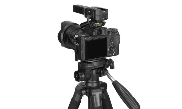 Микрофон накамерный Saramonic Vmic4 двунаправленный, разъем 3,5 мм TRRS/TRS