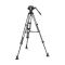 Видеоштатив Manfrotto MVK504XTWINMC голова 504X, штатив Twin карбоновый