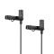 Микрофон петличный Saramonic LavMicro+ DC2M двойной, разъем Lightning, Type-C, USB-A