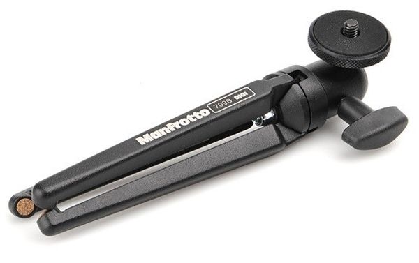 Штатив настольный с головкой Manfrotto 709B черный