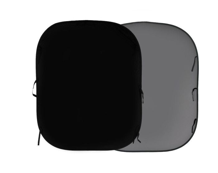 Фон складной Lastolite LL LB56GB черный/серый (1,5х1,8 м)