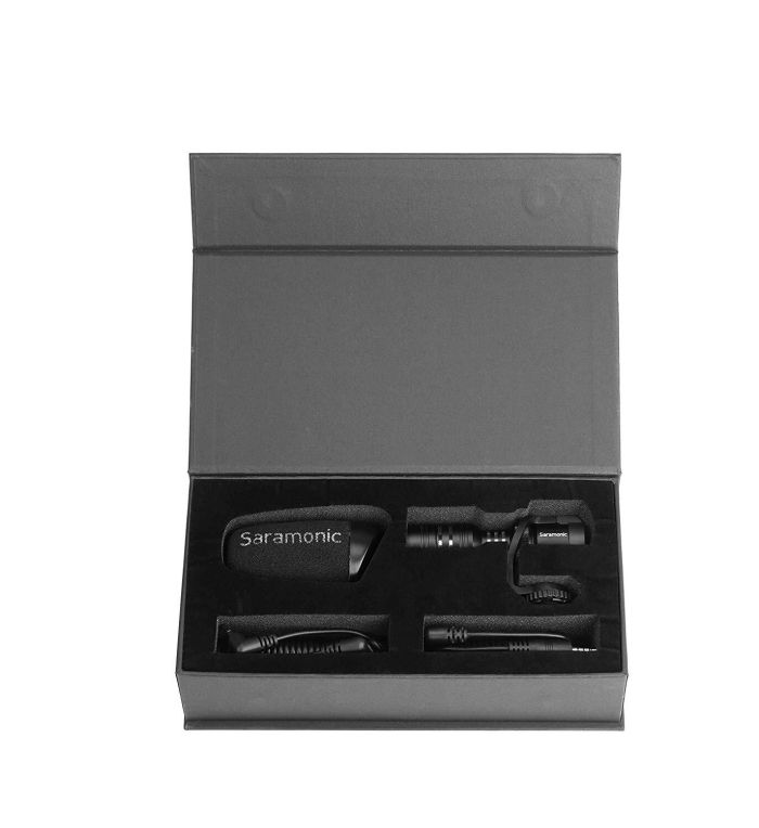 Микрофон накамерный Saramonic Vmic Mini направленный, разъем 3,5 мм TRRS/TRS