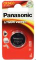 Батарейка Panasonic Lithium Power CR-2430 литиевая 1 шт Батарейка Panasonic Lithium Power CR-2430 литиевая 1 шт