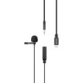 Микрофон петличный Saramonic LavMicro U1B с кабелем 6 м, разъем Lightning Микрофон петличный Saramonic LavMicro U1B с кабелем 6 м, разъем Lightning