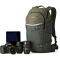 Рюкзак Lowepro Flipside Trek BP 350 AW серый/темно-зеленый