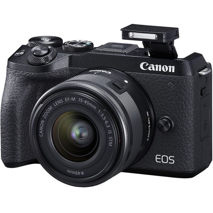 Фотоаппарат Canon EOS M6 Mark II Kit 15-45 IS STM + EVF