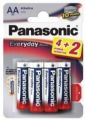 Батарейки Panasonic Everyday Power AA щелочные 6 шт Батарейки Panasonic Everyday Power AA щелочные 6 шт