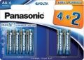 Батарейки Panasonic Evolta AA щелочные 6 шт Батарейки Panasonic Evolta AA щелочные 6 шт