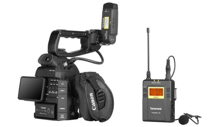 Радиосистема Saramonic UwMic9 Kit7 TX9+RX-XLR9 приемник XLR + передатчик