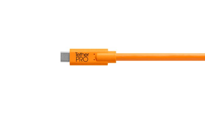 Кабель Tether Tools TetherPro USB-C to USB-C 4.6m Orange [CUC15-ORG]