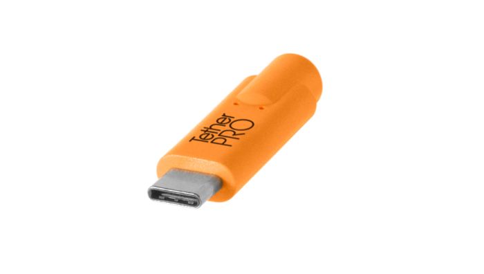 Кабель Tether Tools TetherPro USB-C to USB-C 4.6m Orange [CUC15-ORG]