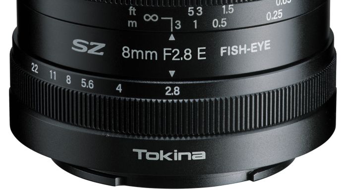 Объектив Tokina SZ 8mm F2.8 Fisheye MF для Fujifilm X