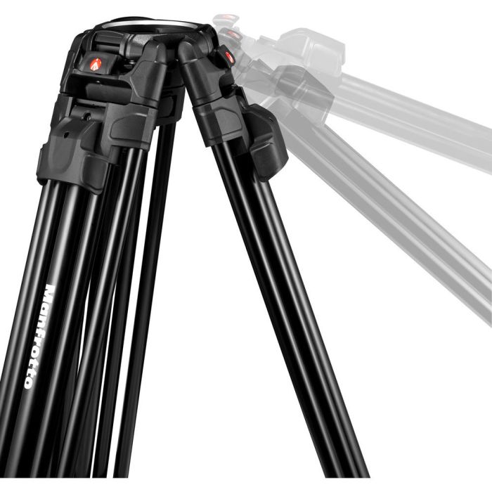 Видеоштатив Manfrotto MVTTWINFA Fast Twin алюминиевый