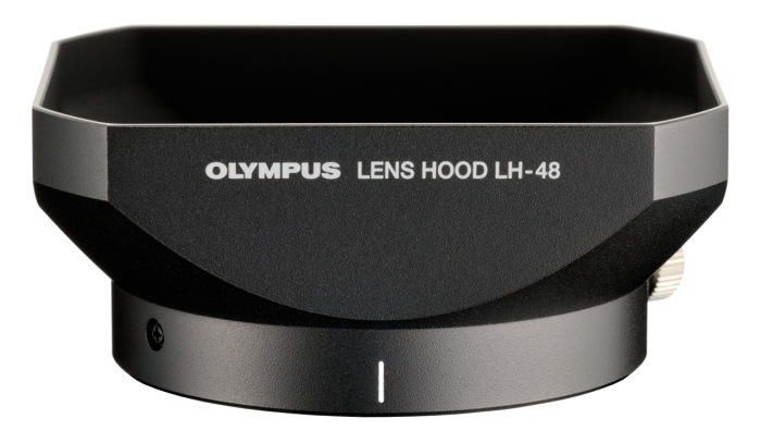 Бленда Olympus LH-48 черная для объектива M.ZUIKO DIGITAL ED 12мм 1:2.0