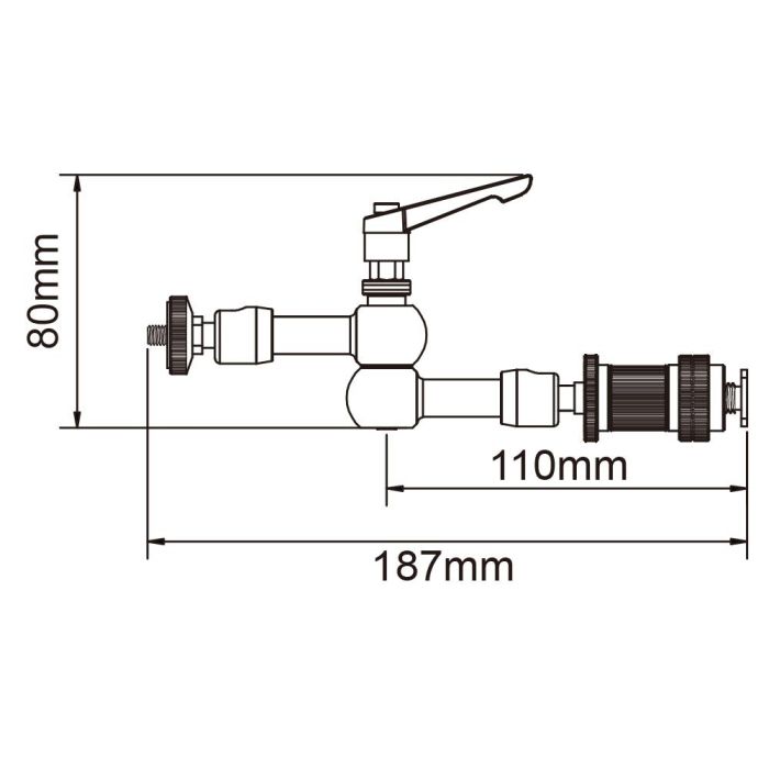 Кронштейн Kupo KCP-103 7" Mini Vision Arm With Hot Shoe Adapter