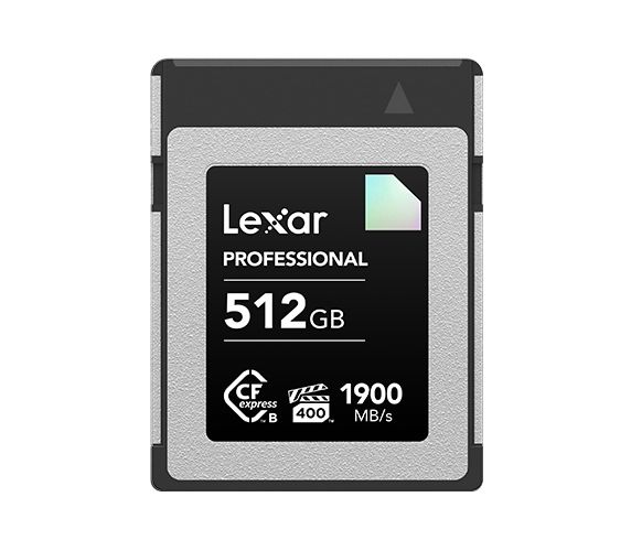 Карта памяти Lexar Professional Diamond CFexpress Type B 512GB VPG400, R/W 1900/1700 МБ/с
