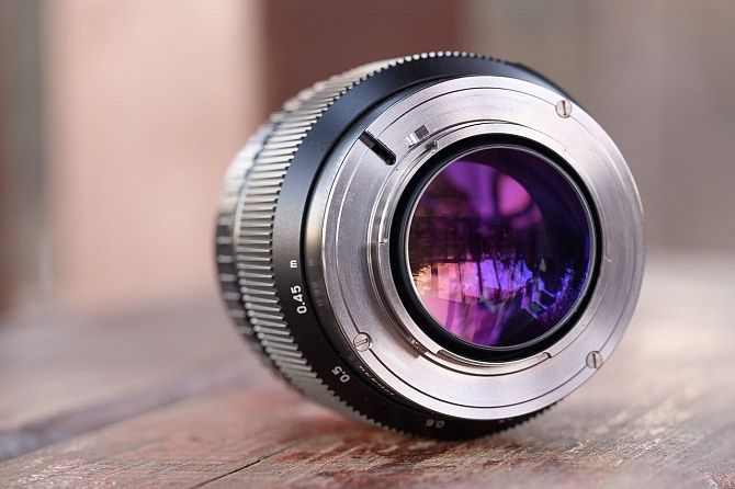 Объектив Зенит Зенитар-C 50mm f/1.2S Canon EF