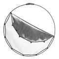 Отражатель Lastolite LL LR3300 HaloCompact Reflector 82cm серебро/белый Отражатель Lastolite LL LR3300 HaloCompact Reflector 82cm серебро/белый