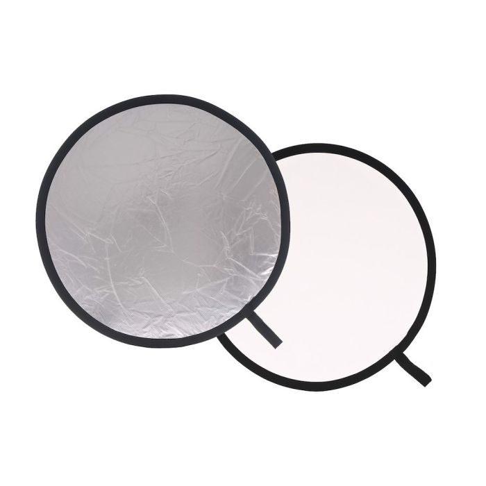 Отражатель Lastolite LL LR3831 95см серебро/белый