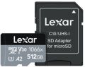 Карта памяти Lexar Professional 1066x Silver microSDXC 512GB UHS-I U3 V30 A2, R/W 160/120 МБ/с Карта памяти Lexar Professional 1066x Silver microSDXC 512GB UHS-I U3 V30 A2, R/W 160/120 МБ/с