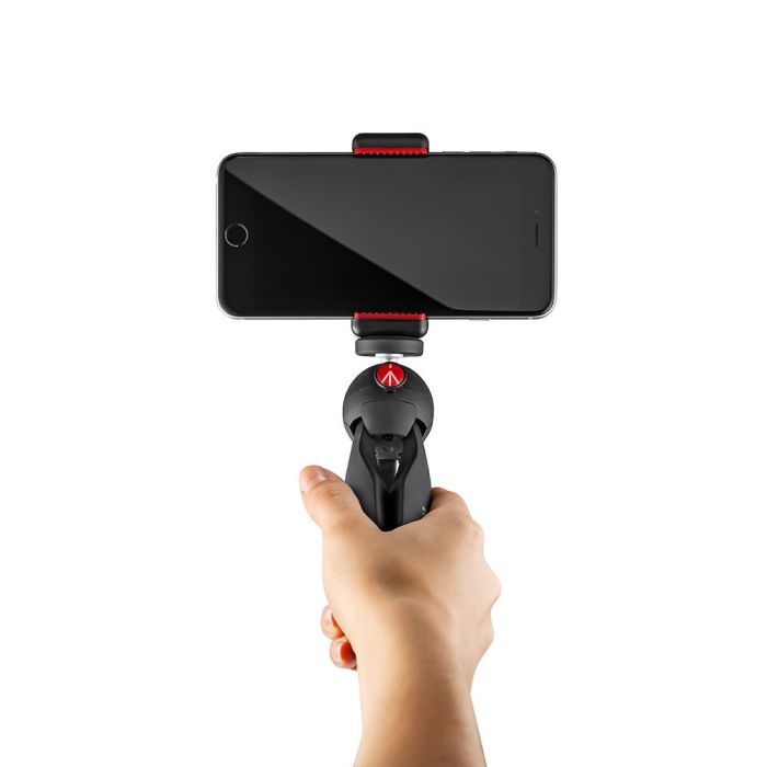 Шататив Manfrotto MKPIXICLMII-BK Pixi Mini Tripod (Made in Italy) с держателем для смартфона