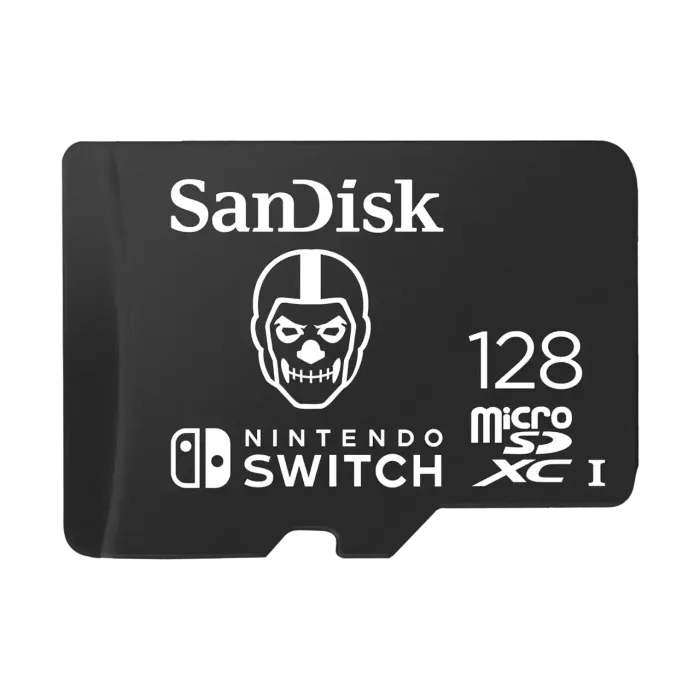 Карта памяти Sandisk Nintendo Switch Fortnite microSDXC 128GB, UHS-I U3, R/W 100/90 МБ/с