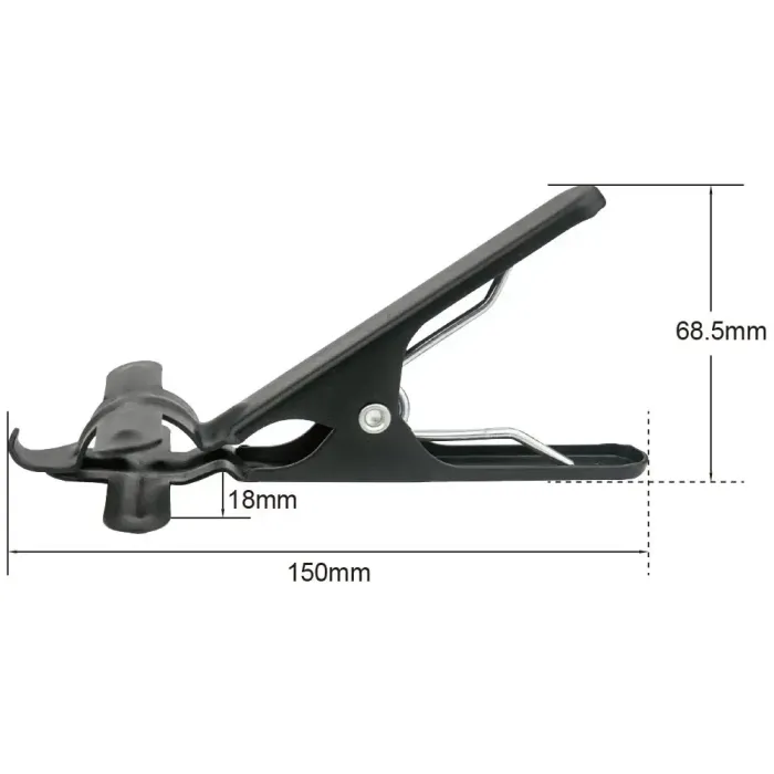 Зажим Kupo KCP-352B Small Spring Clamp черный
