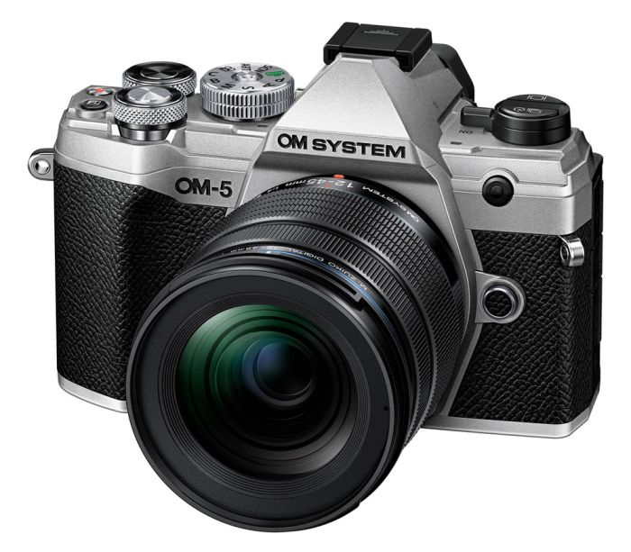 Фотоаппарат OM System OM-5 kit 12_45mm F4 Pro Silver