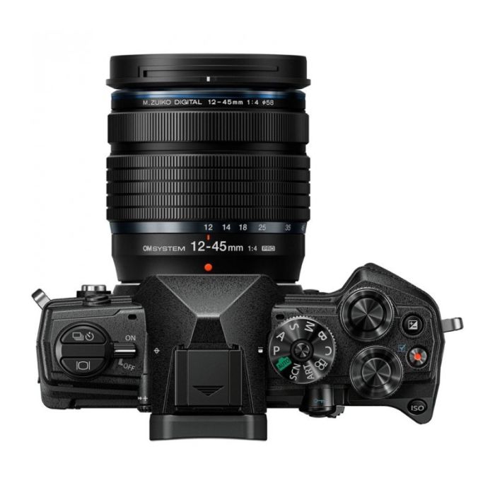 Фотоаппарат OM System OM-5 kit 12_45mm F4 Pro Black