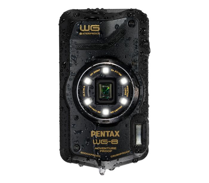 Фотоаппарат Pentax WG-8 водонепроницаемый черный