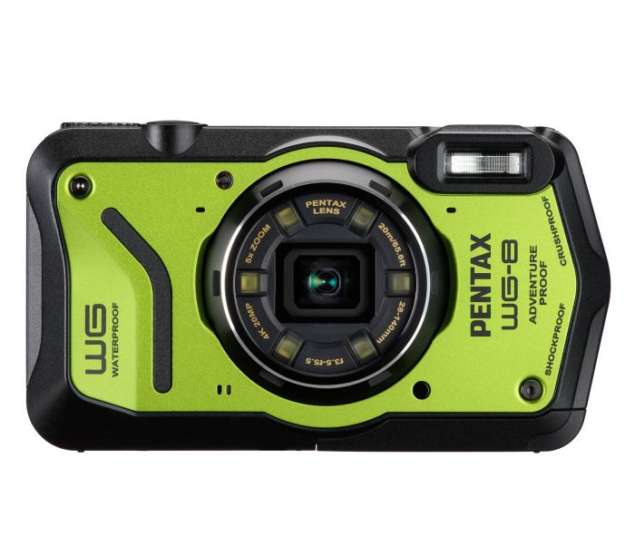 Фотоаппарат Pentax WG-8 водонепроницаемый зеленый