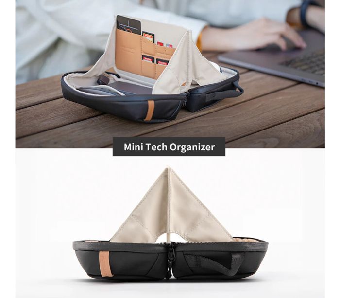Чехол-органайзер PGYTECH Mini Tech Organizer Smoky Grey