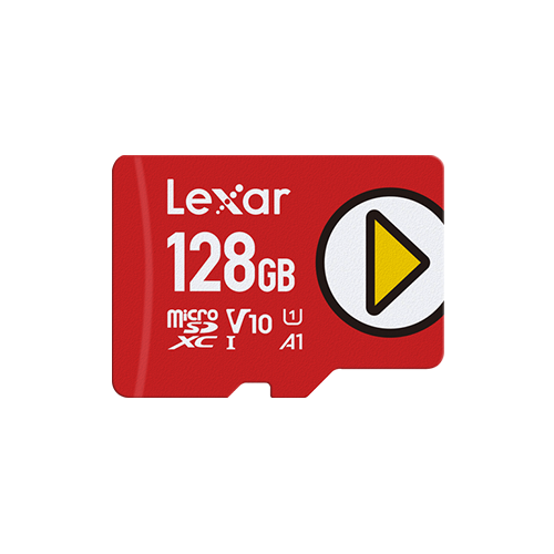 Карта памяти Lexar PLAY microSDXC 128GB UHS-I U3 V30 A2, R/W 160/100 МБ/с