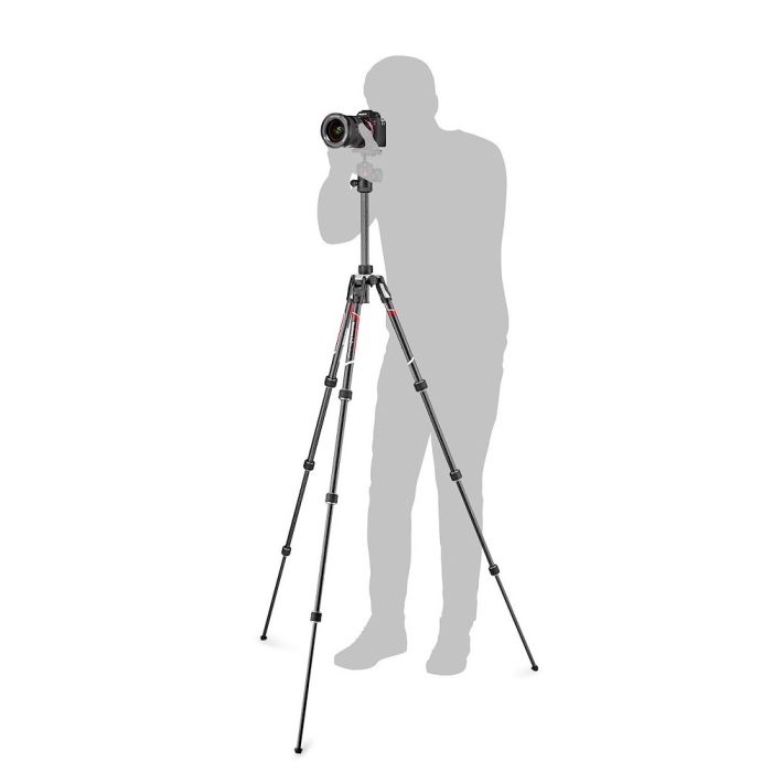 Штатив с головкой Manfrotto Befree Advanced Travel Twist Carbon