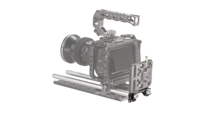 Адаптер Tilta под площадку Mini/Pocket V-mount на направляющие 15мм, черный (TA-MBP-RA)