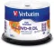 Оптический диск Verbatim DVD+R DL 8.5GB 8X Life Series Inkjet Printable, Spindle, 50 шт