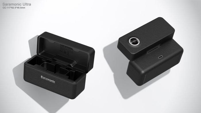 Радиосистема Saramonic Ultra 01 (TX+TX+RX) приёмник + 2 передатчика универсальная, чёрная
